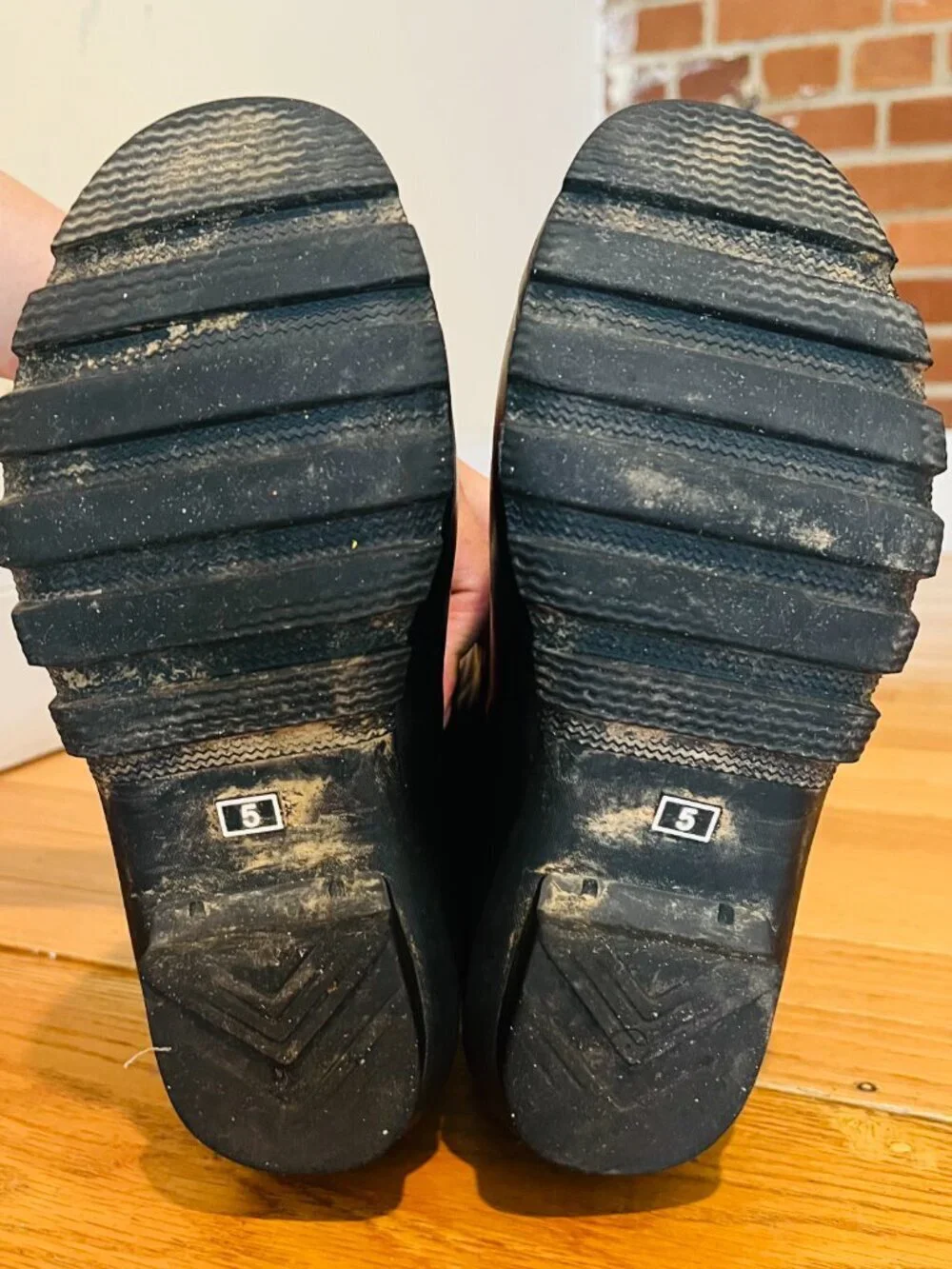 Barbour Rain Boots Size 5